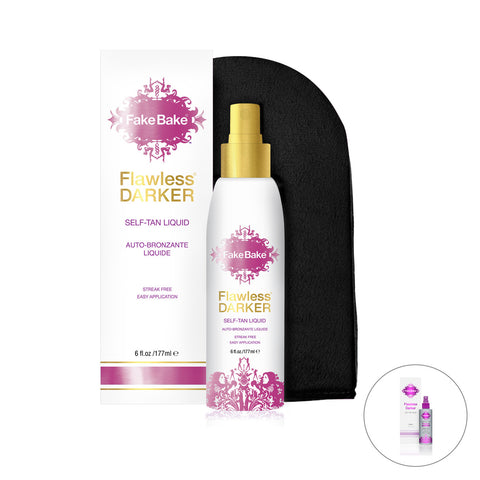 Fakebake - Self Tan Liquid in DARKER (mit included!)