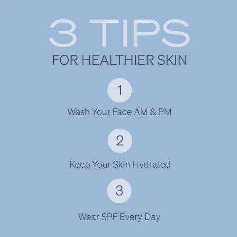 3 tips for healthier skin