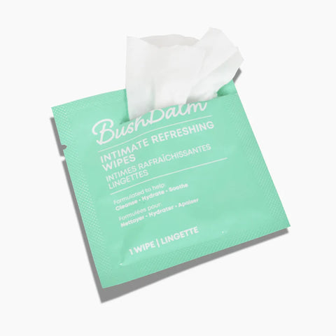 Intimate refreshing wipes