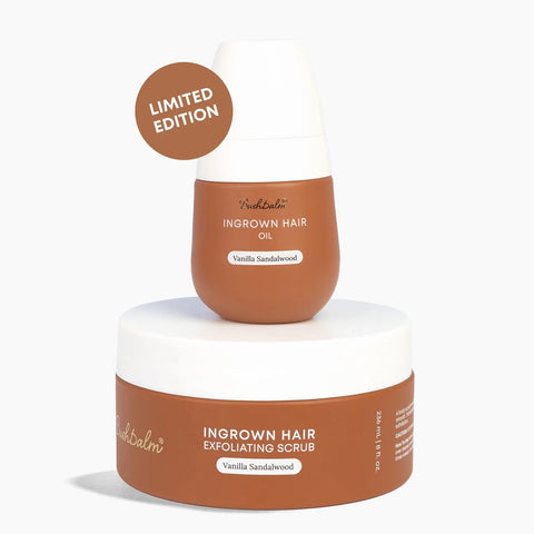 Vanilla Sandalwood Ingrown Hair + Razor Bump Minimizer Kit